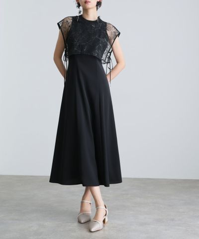 【Hobbs London】Marina Vネック グリーン ドレス ノースリーブ Marina Dress | Hobbs UK |