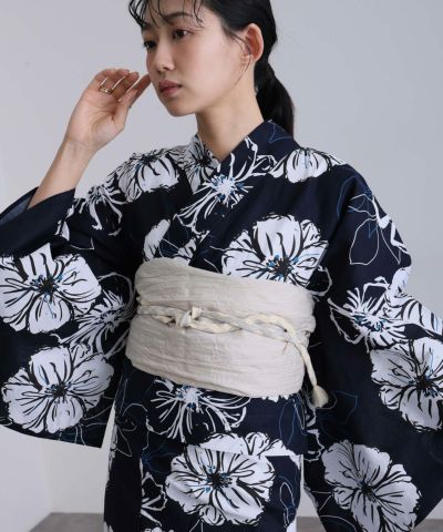 二部式浴衣2点セット（浴衣/兵児帯）