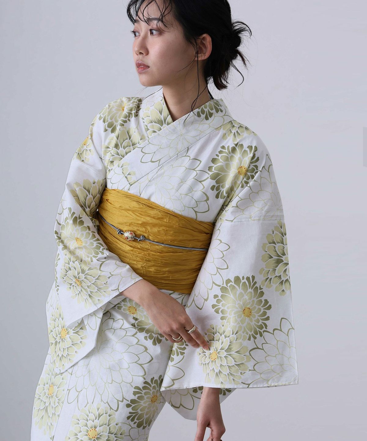 二部式浴衣2点セット（浴衣/兵児帯）