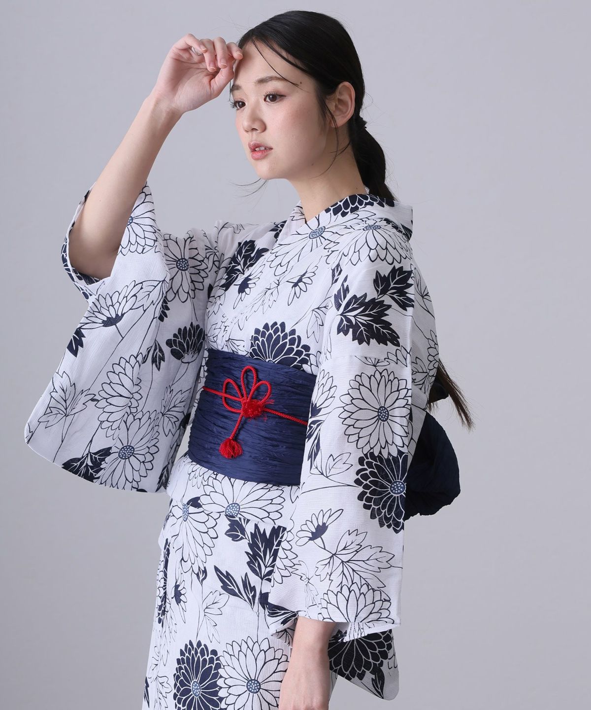 浴衣2点セット（浴衣/兵児帯）