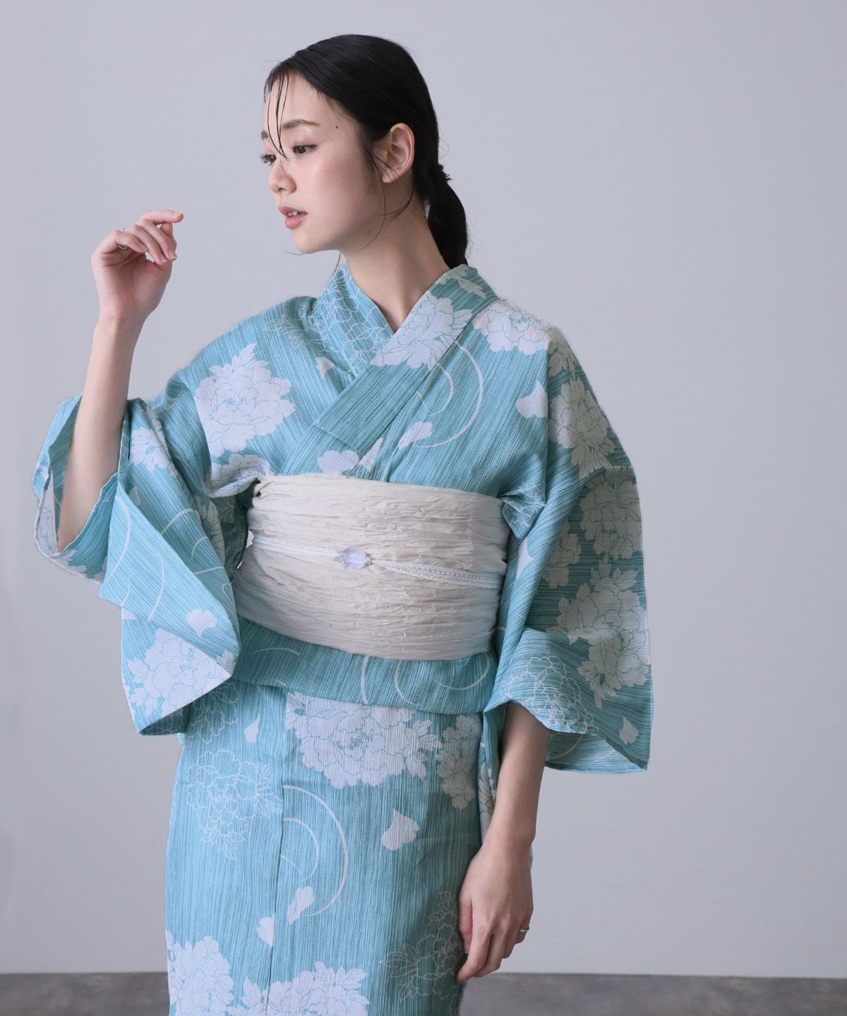 浴衣2点セット（浴衣/兵児帯）