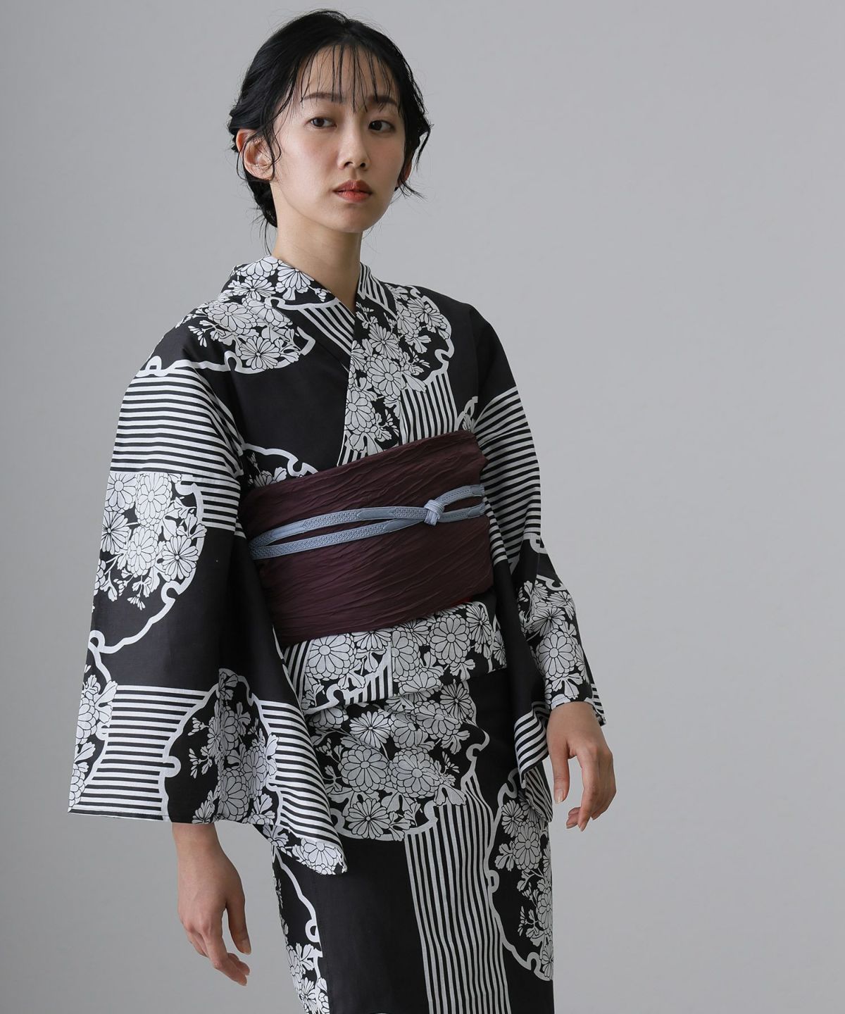 浴衣2点セット（浴衣/兵児帯）