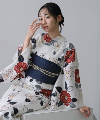 浴衣2点セット（浴衣/兵児帯）