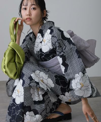 浴衣2点セット（浴衣/兵児帯）