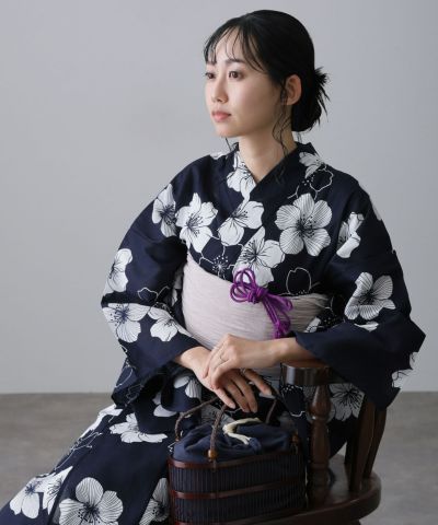 浴衣2点セット（浴衣/兵児帯）