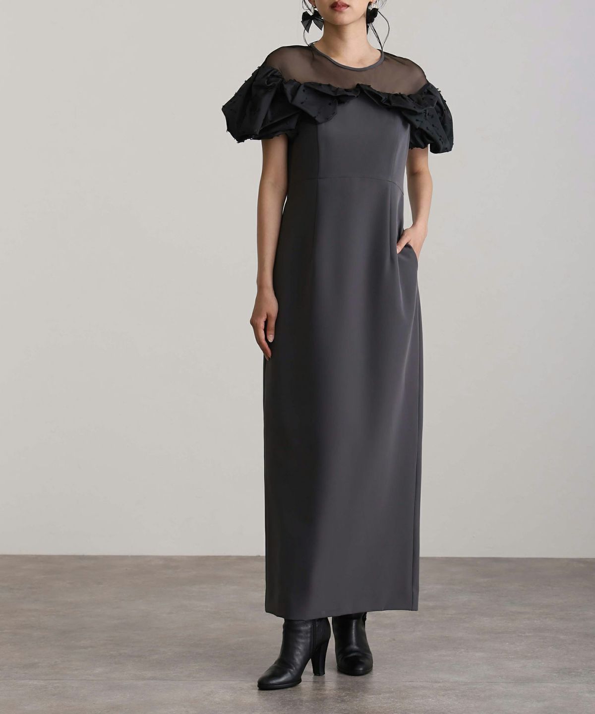 リボンマシュマロドレス