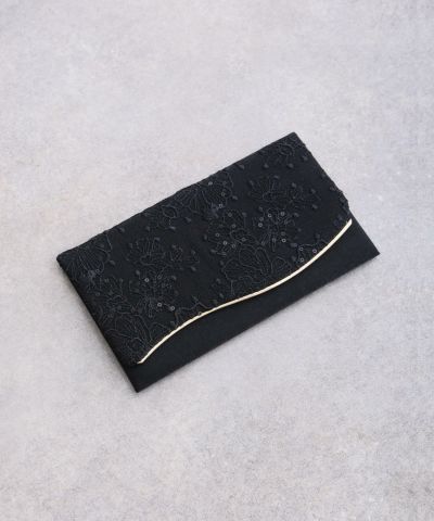 スパンコールレース袱紗