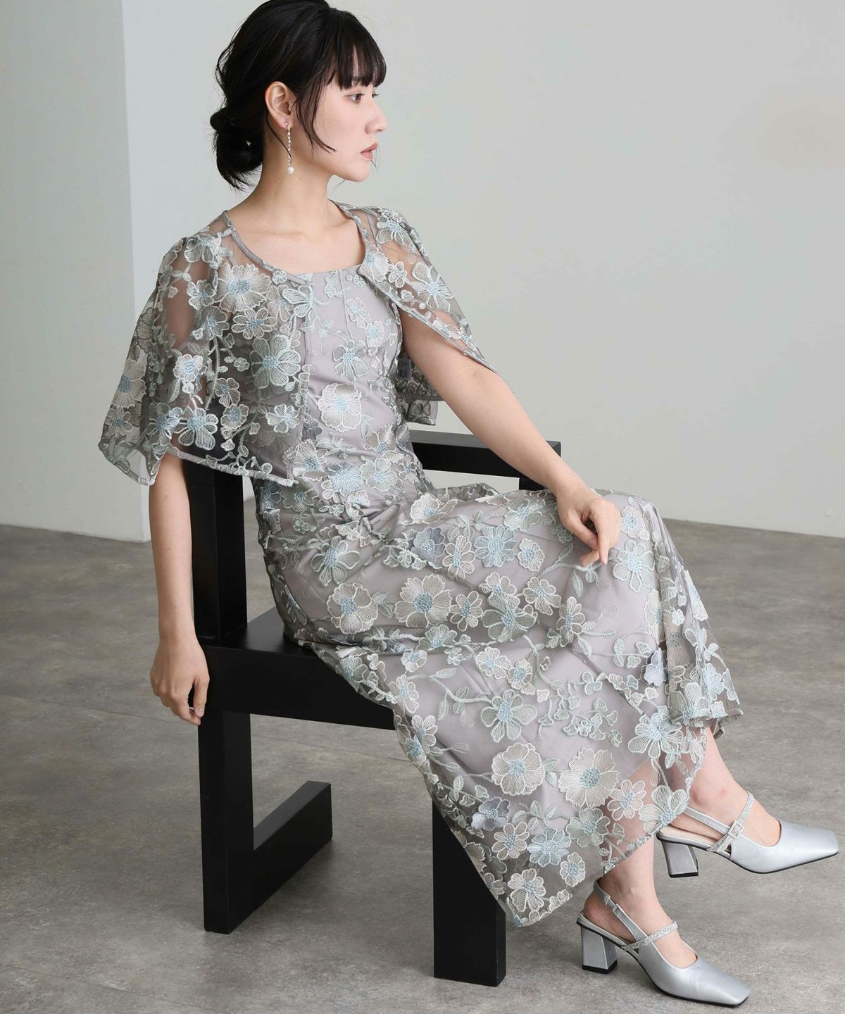 刺繍ワンピース2点セット