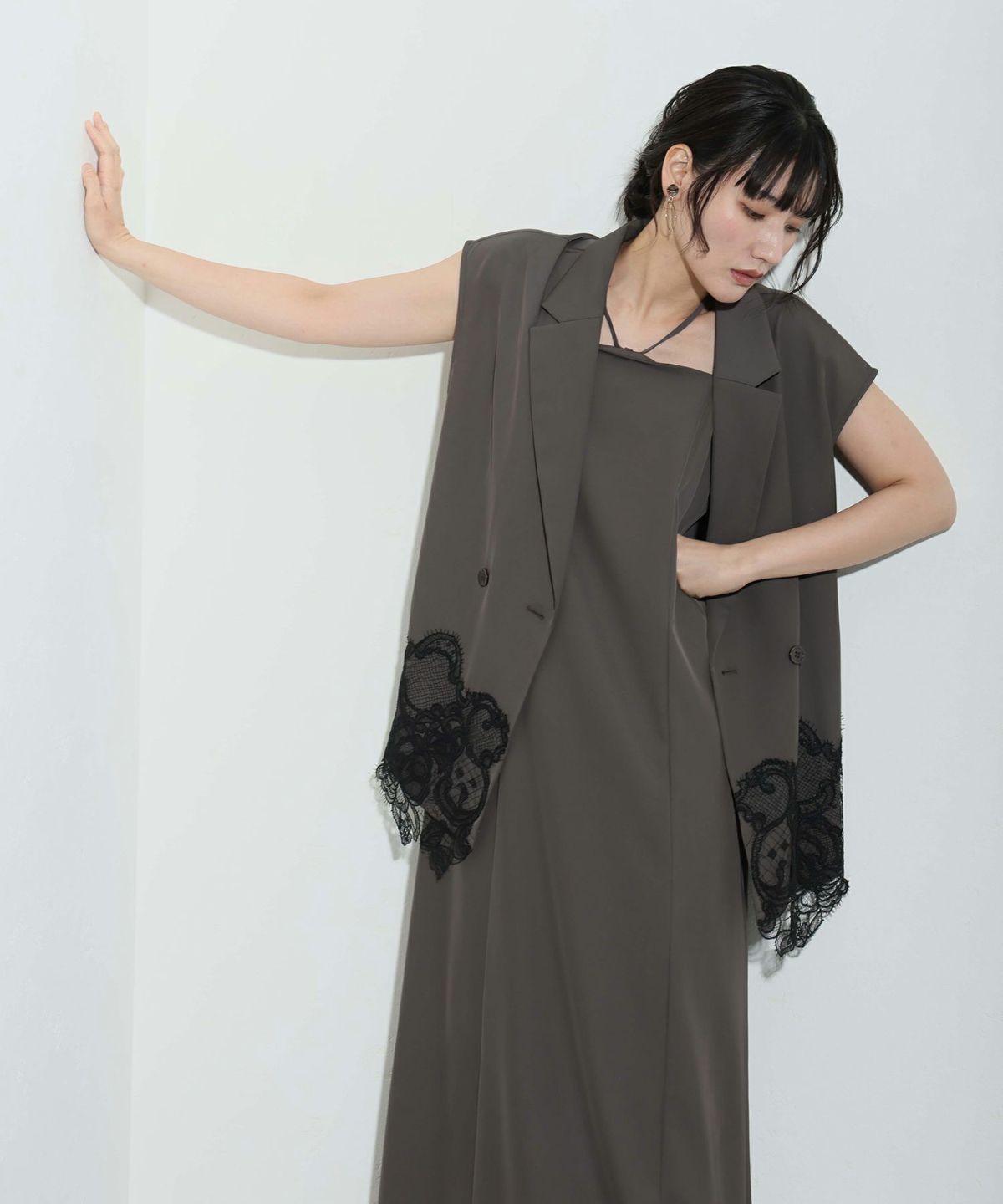 ジレレイシ―セットアップ