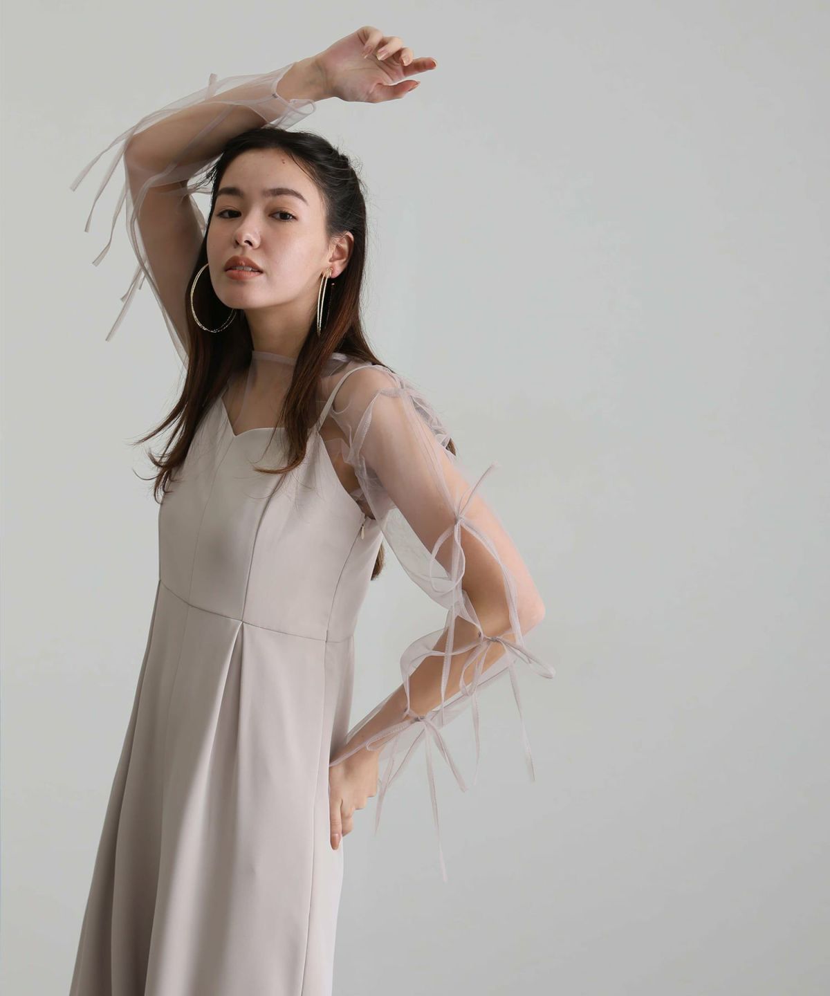 [YR]PourVous 3点セットフリルボレロドレス 3点セットフリルボレロドレス | PourVous（プールヴー）パーティー