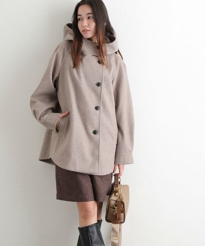 フェイクウールジャケット