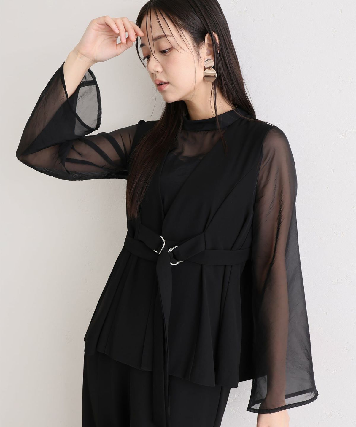 アーバンレイヤーオールインワンスーツ