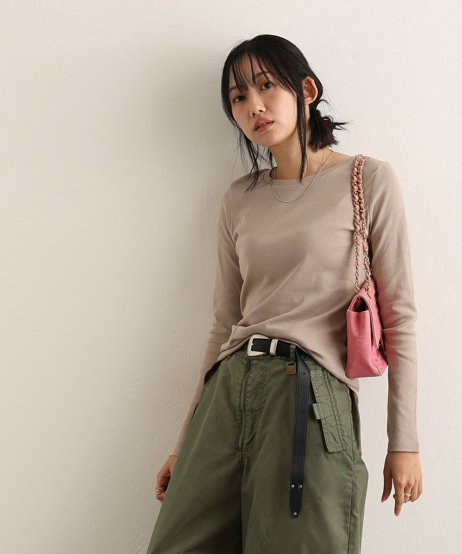 ロングスリーブコンパクトTシャツ